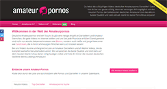 Desktop Screenshot of amateurpornos.net